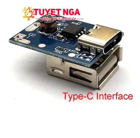 134N3P Mạch Sạc Dự Phòng 1 Cổng TypeC (sạc xả)