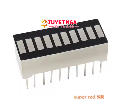 2510S Led 10 Thanh Màu Đỏ Xanh