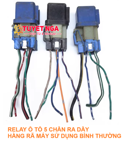 Relay Ô Tô 12V 5 Chân (tháo máy)