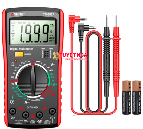 ANENG Đồng Hồ DT9205A (nâng cấp)