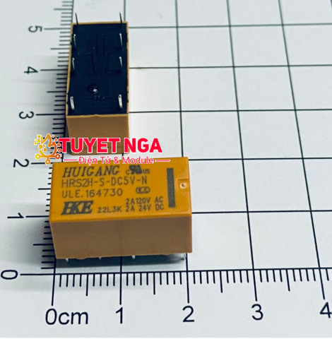 HRS2H-S-DC5V-N Relay 5V 8 Chân 2A