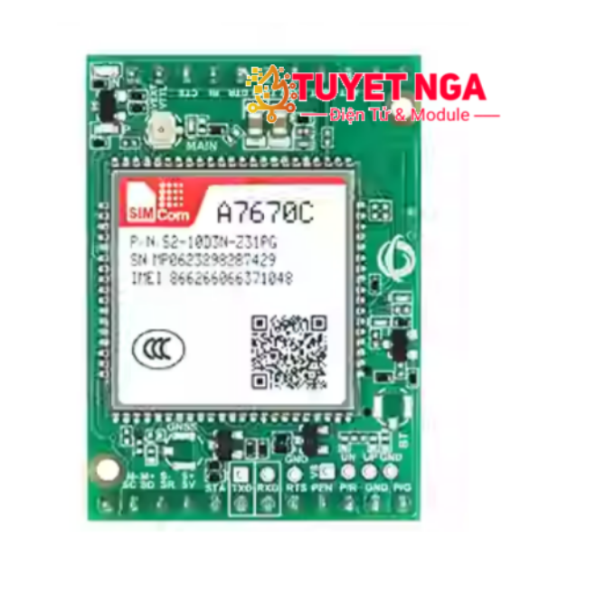 Module SIM A7670CG GPS 4G CAT1 Thay SIM7600CE – ĐIỆN TỬ TUYẾT NGA