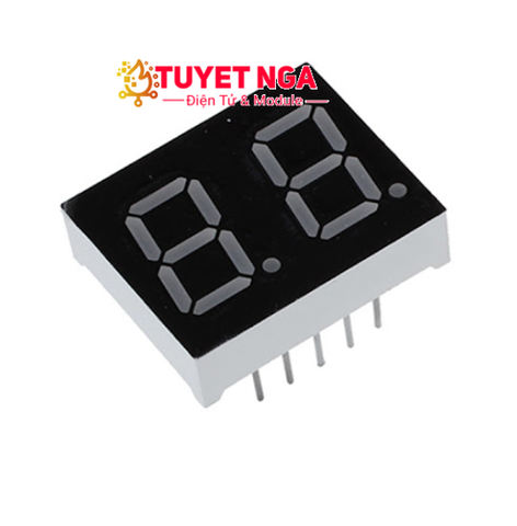 Led 7 Đoạn 0.28inch 2 Số Anode Chung