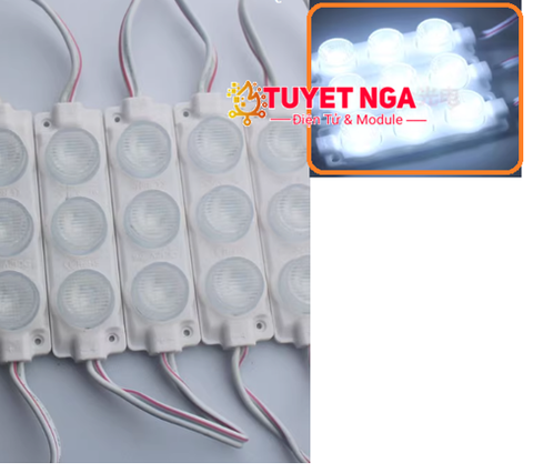 Module Led 3030 Công Suất 3W 12V Dương (chống nước)