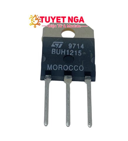 BUH1215 Transistor 1215 1500V 19A NPN TO-3P (tháo máy)