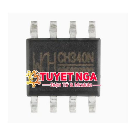 CH340N IC Nối Tiếp USB SOP-8