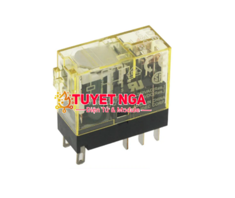 IDEC RJ2S-CL-A220 Relay 220V 8A 8 Chân (có led)