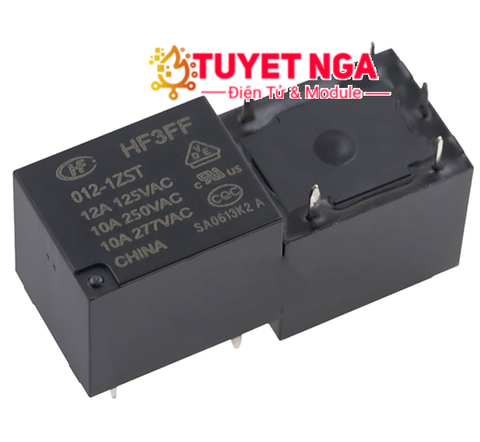HF3FF-012-1ZST Relay 12V 10A 5 Chân