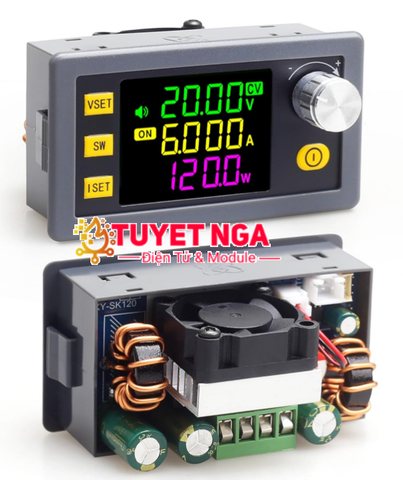 SK-120 Mạch Tăng Giảm Áp 120W Buck Boost Power Converter CC CV