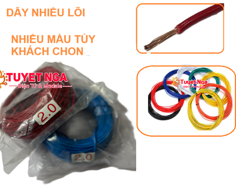 Cuộn Dây Điện Đơn 2mm 1kg