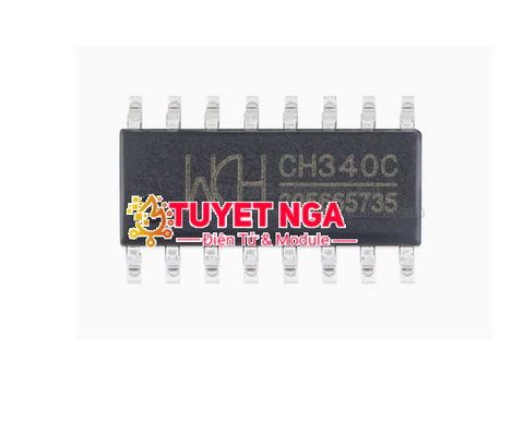 CH340C IC USB Transceiver SOP-16