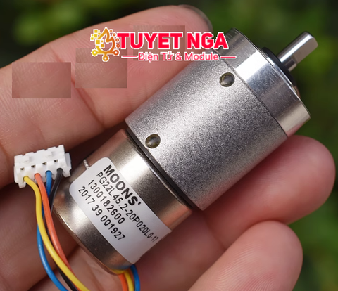 Động Cơ Bước Giảm Tốc 2 Pha 4 Dây
