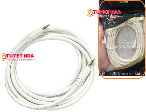 Dây Cáp Audio 2 Đầu 3.5mm Dài 5m