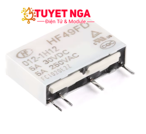 HF49FD-012-1H12 Relay 12V 5A 4 Chân