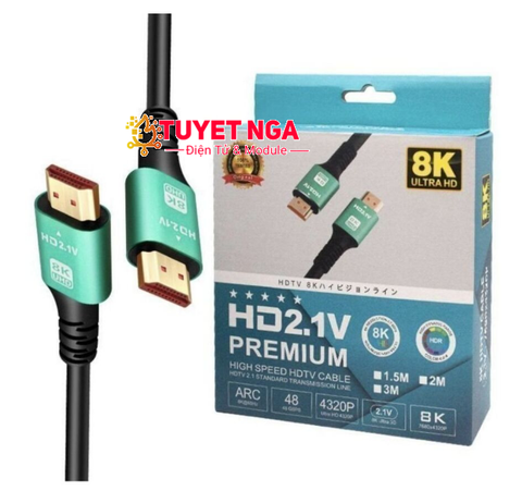 Dây Cáp HDMI HD2.1V Premium HDTV 8K 1.5M