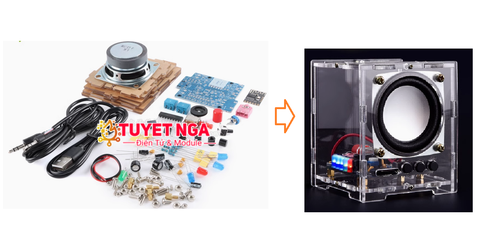 HU-009 Bộ Khuếch Đại Blueooth Di Động DIY