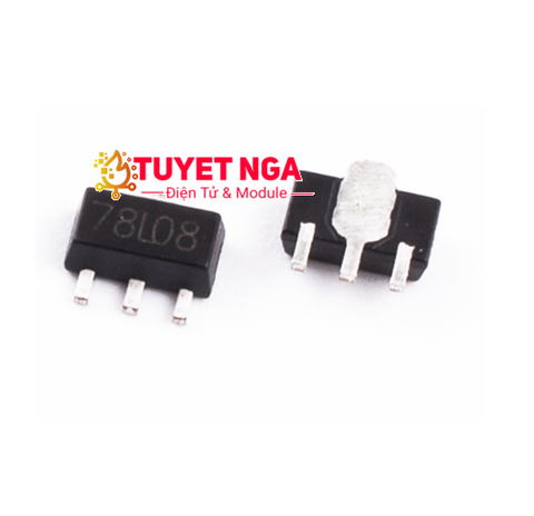 CJ78L08 IC Ổn Áp 78L08 SMD SOT-89