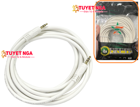 Dây Cáp Audio 2 Đầu 3.5mm Dài 10m