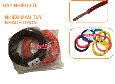 Cuộn Dây Điện Đơn 0.5mm 0.5kg