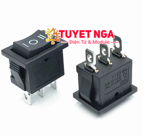 KCD1 Công Tắc ON-OFF-ON 6A 3 Chân
