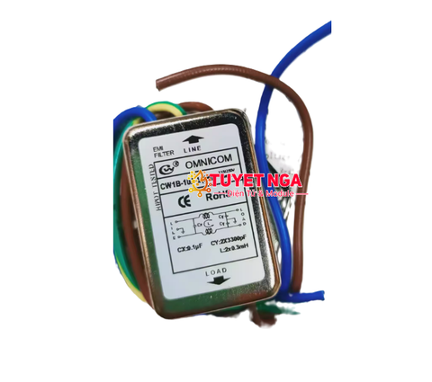 CW1B-6A Bộ Lọc Nguồn Pha Đơn 6A 115/250V