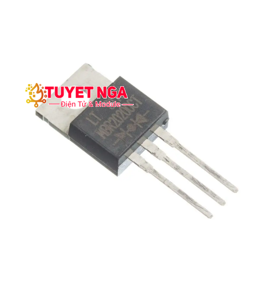 Lot De Diodes Schottky MBR20100CT - 20A 100V, Boîtier TO-220 - Neufes Pour Vos Projets électroniques