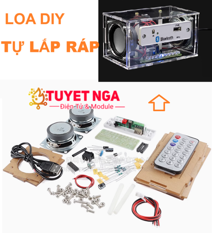 HU-044 Bộ Loa Bluetooth Điều Khiển Giọng Nói DIY