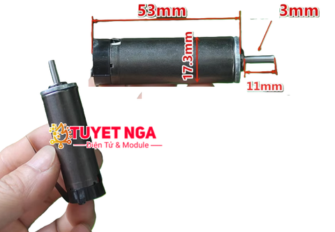 Động Cơ Không Chổi Than Rotor Từ Tính Cao NdFeB