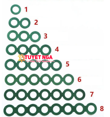 Dán Cực Dương 6 Pin 18650 (18 miếng)