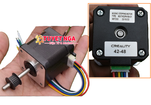 Động Cơ Bước 42 Cao 45mm (phù hợp máy in)
