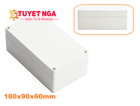 Hộp Chữ Nhật Nhỏ Trắng 160x90x60mm