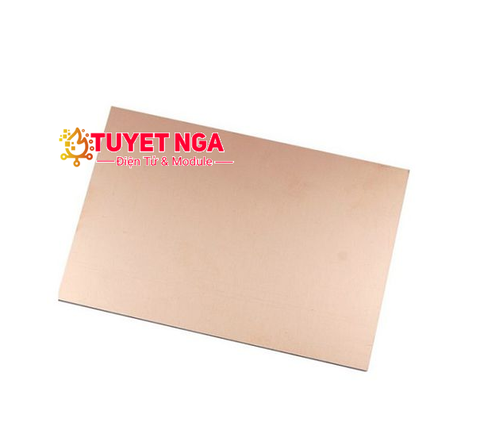 Phíp Đồng Thủy Tinh FR4 1 Mặt 12x18cm