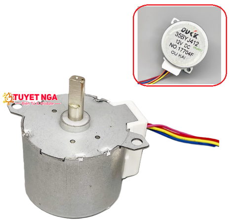 35BYJ412 Động Cơ Bước Giảm Tốc 12V