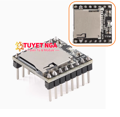 Mạch Phát Âm Thanh MP3 Tích Hợp Amply DFPLayer Mini
