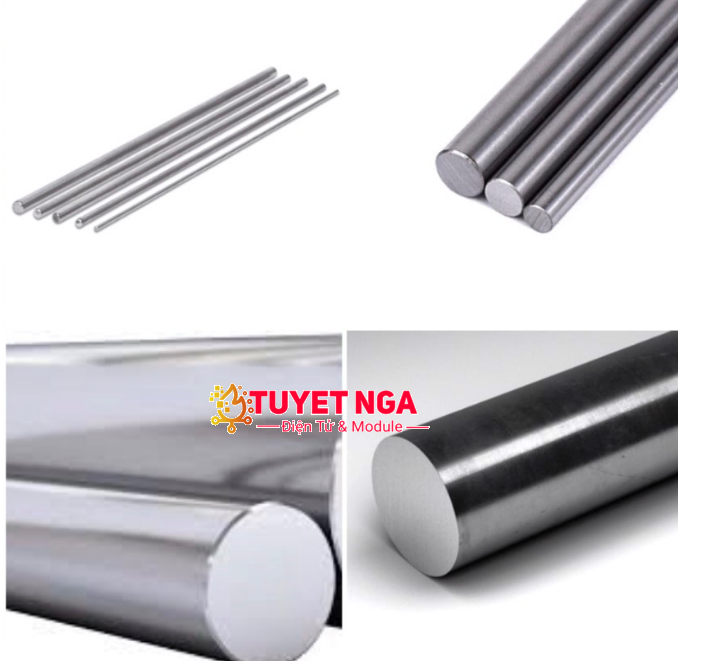 Trục Thanh Trượt Tròn 5mm Dài 1m Inox 304 – ĐIỆN TỬ TUYẾT NGA