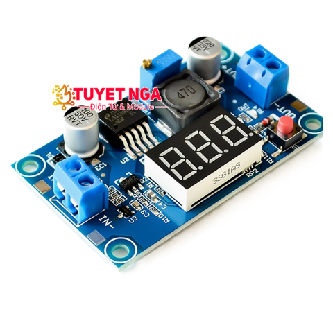 LM2596 Mạch Giảm Áp 3A Hiển Thị