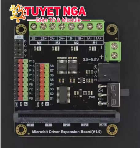 DFRobot Micro Bit Mạch Mở Rộng Điều Khiển Động Cơ