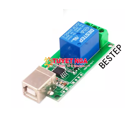 Module 1 Relay 5V Điều Khiển Qua Cổng USB