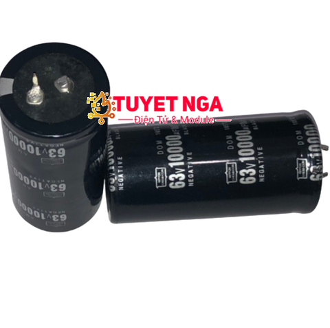 Tụ Hóa 10000uF 63V (màu đen v2)