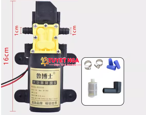 BS6500 Bộ Bơm Thông Minh Công Suất 12V 8L/phút