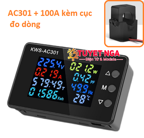 KWS-AC301 Đồng Hồ Đo Đa Năng 100A