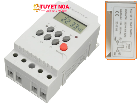 Bộ Timer Hẹn Giờ Thời Gian Thực KG316T-II