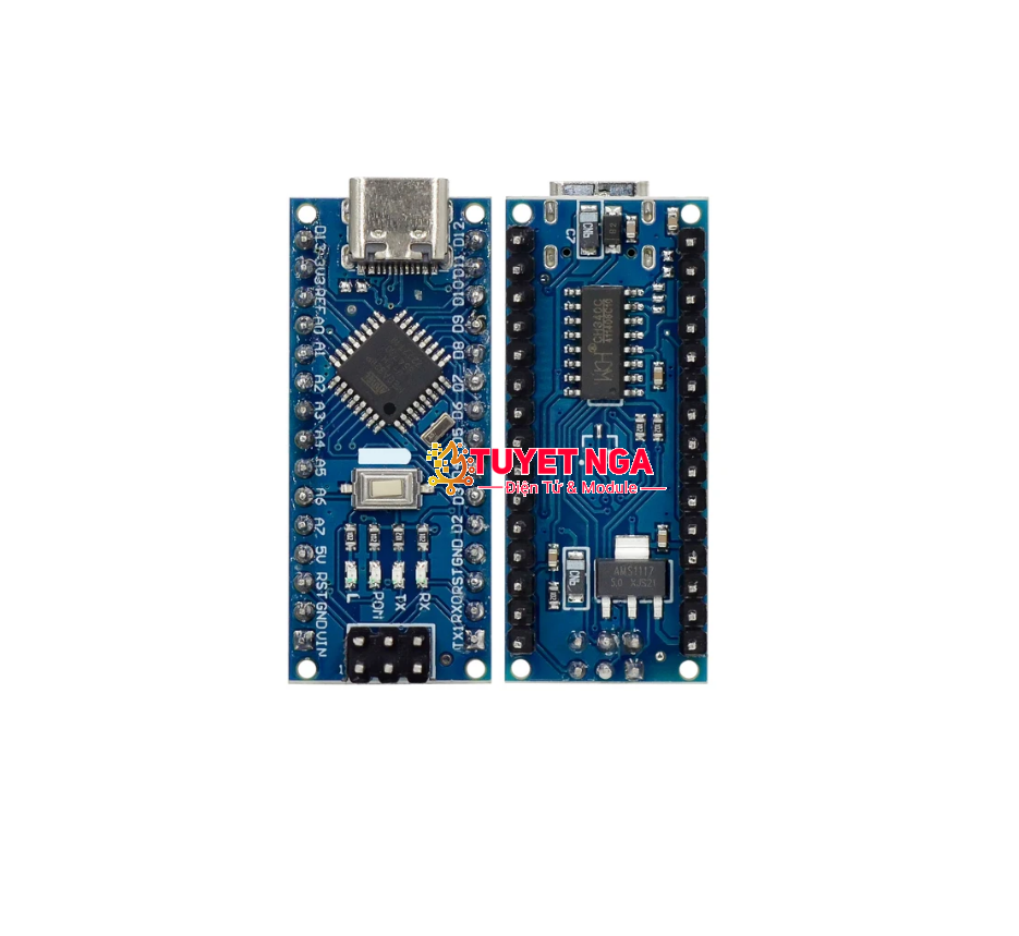 Arduino Nano ATmega328P V3 Hàn Chân Cổng TypeC – ĐIỆN TỬ TUYẾT NGA