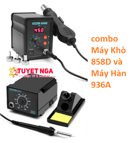 Máy Khò 858D Máy Hàn 936A