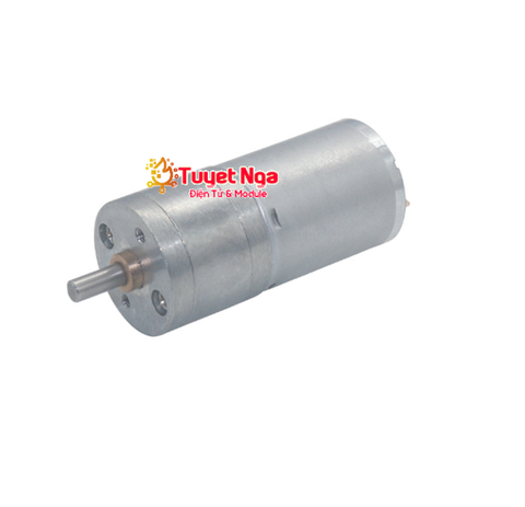 Động Cơ Giảm Tốc DC GA25-370 620rpm 24V