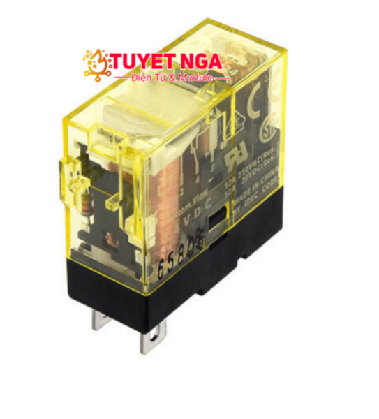 Relè Anly AHC4-N-A220 – 220V AC, 5A – Nuovo Per Impianti Industriali - Foto 2