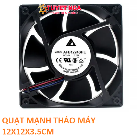 Quạt Tản Nhiệt 12x12x3.5cm 24V