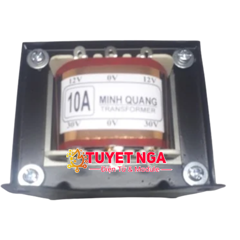 Biến Áp 10A (Nguồn Đôi 12V/30V) Tốt