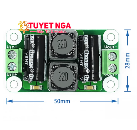 Mạch Lọc Nhiều Nguồn Audio EMI