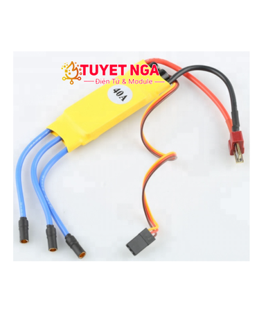 60A Mạch Điều Tốc Động Cơ Không Chổi Than Brushless ESC (2S-6S)